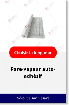 Pare vapeur auto adhésif
